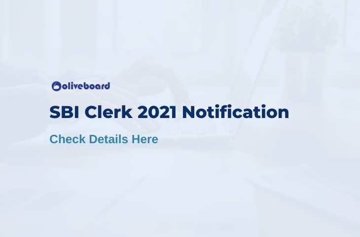 sbi clerk notification 2021