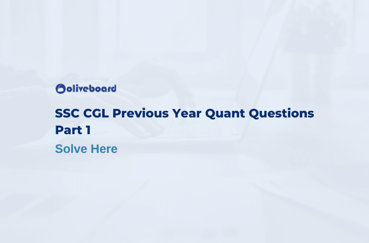 Previous Year Quant Questions of SSC CGL