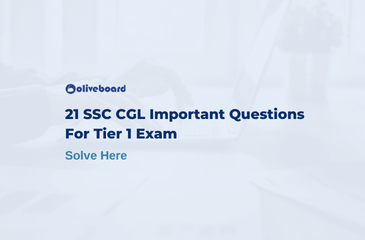 SSC CGL Important Questions