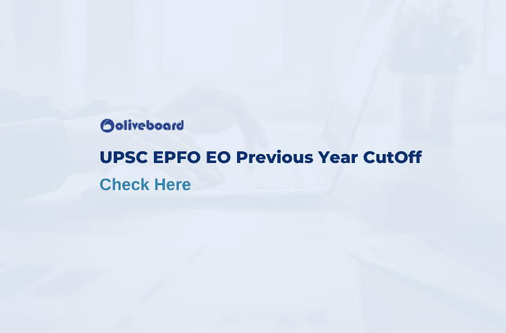 UPSC EPFO EO Cutoff