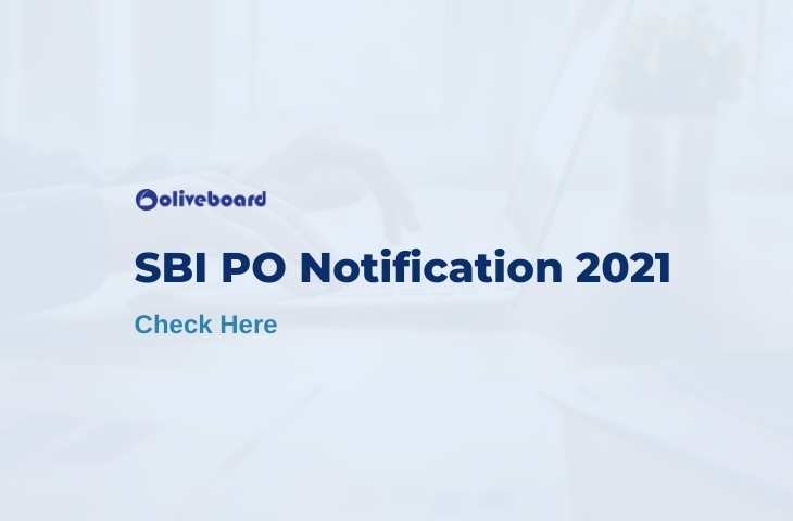 sbi po recruitment notification