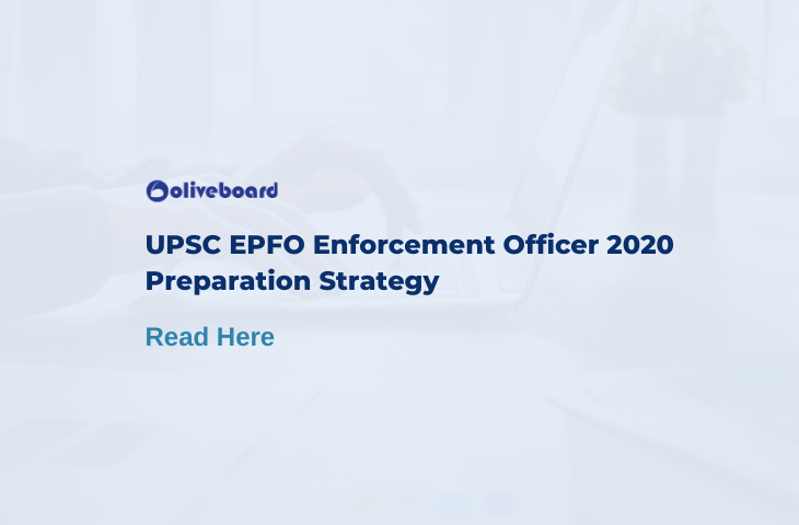 UPSC EPFO Enforcement Officer Preparation Strategy