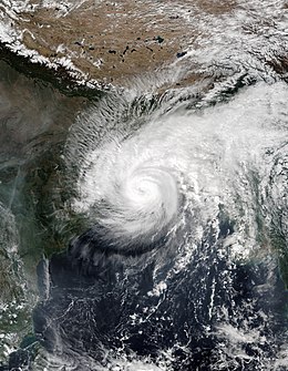 tropical cyclones in India