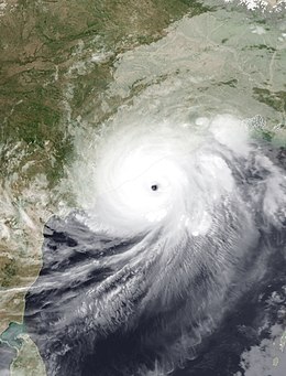 tropical cyclones in India