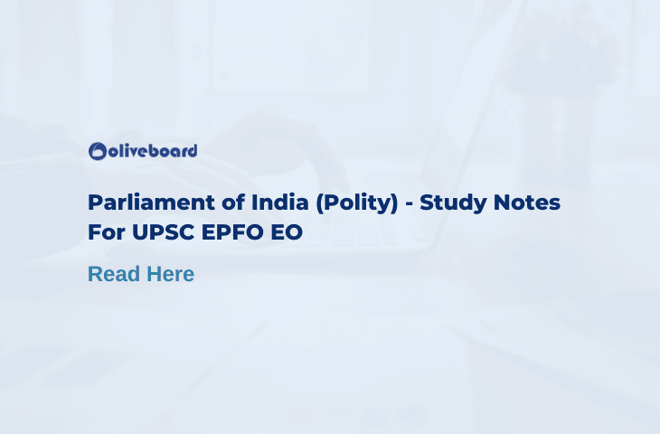 parliament of india study notes