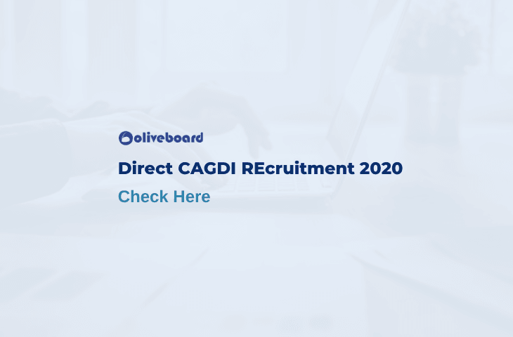 CAGDI Recruitment 2020