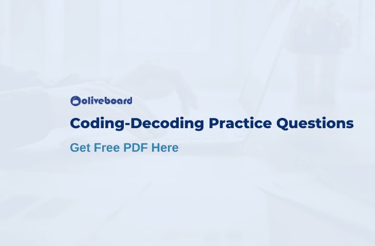 Coding decoding practice questions