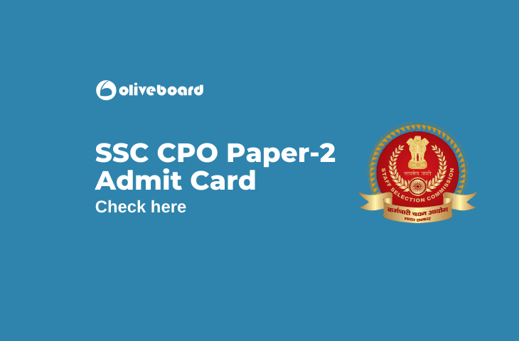 SSC CPO tier-2 admit card
