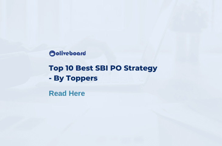 SBI PO Strategy