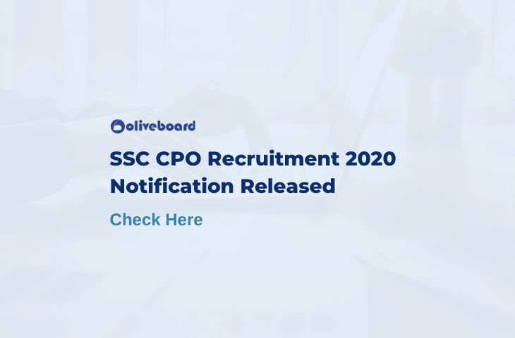 SSC CPO Recruitment Notification