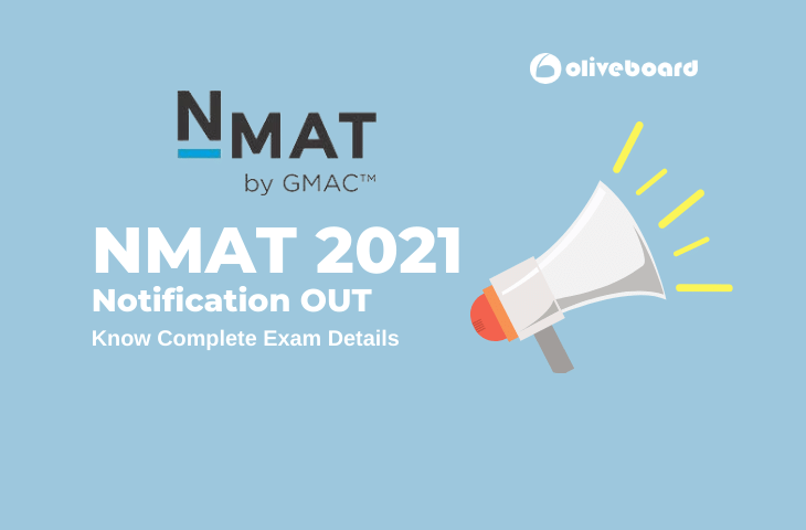 NMAT Exam Notification 2021