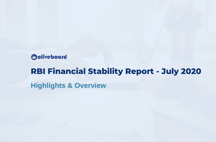 RBI Financial Stability Report, July 2020 - Highlights & Overview