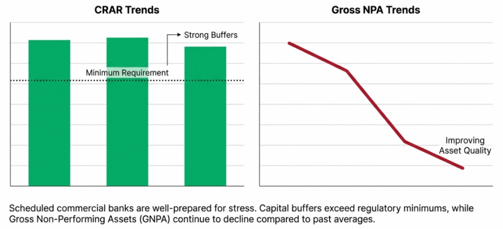 Details about the CRAR trend and the Gross NPA trend