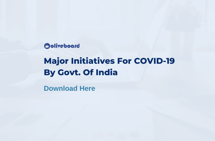 Government Initiatives For COVID 19