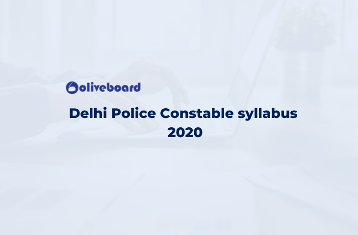 Delhi Police Constable Syllabus 2020