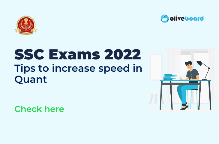 How to increase speed in Quant in SSC Exams