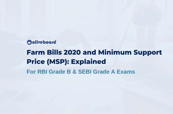 Minimum Support Price and Farm Bills 2020