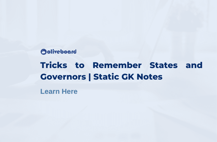 Tricks to Remember States and Governors