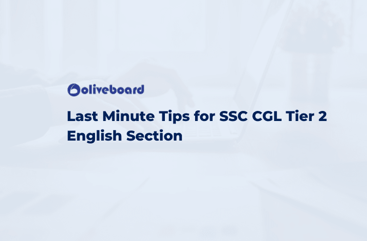 Last Minute Tips for SSC CGL Tier 2 English