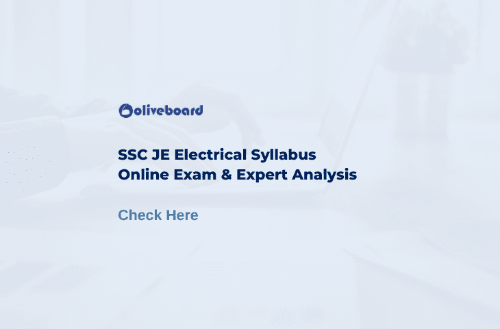 SSC JE Electrical Syllabus