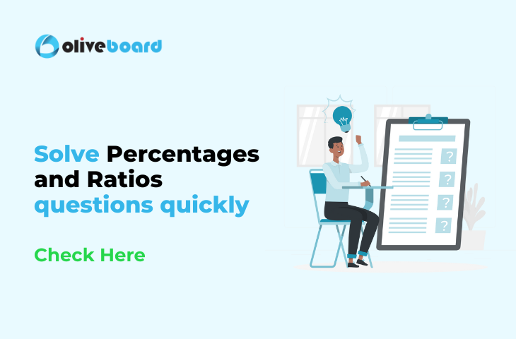 Solve percentages and ratios questions faster