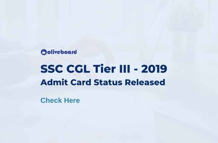 SSC CGL Tier III Admit Card Status