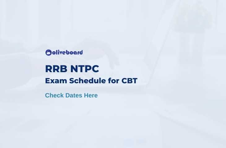 RRB NTPC exam schedule