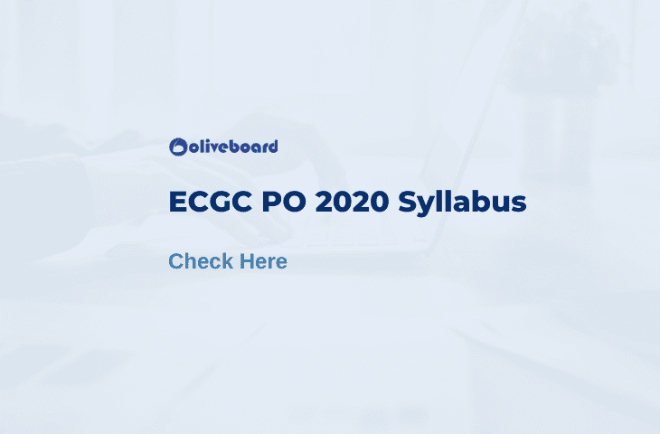 ECGC PO Syllabus