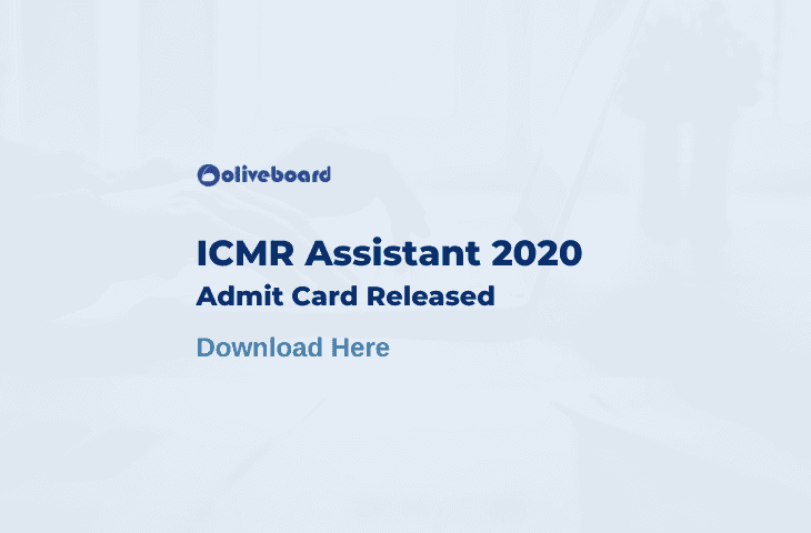 ICMR Assistant Admit Card