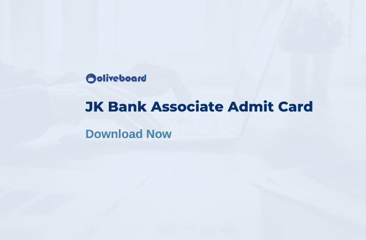 JK Bank Associate Admit Card