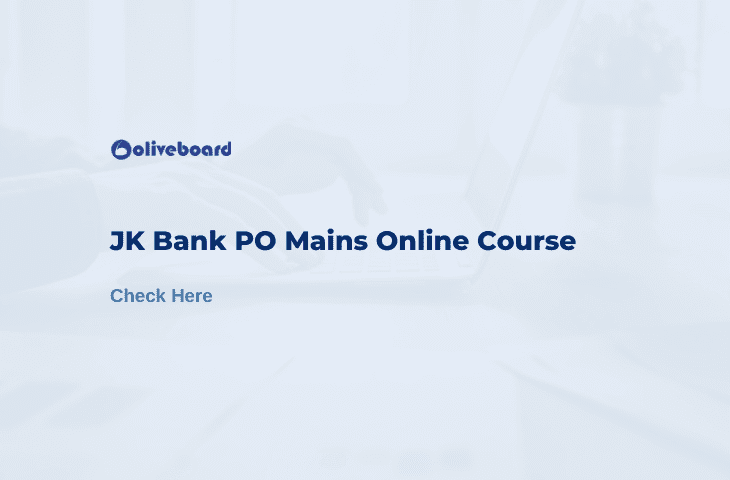 jk bank po mains course