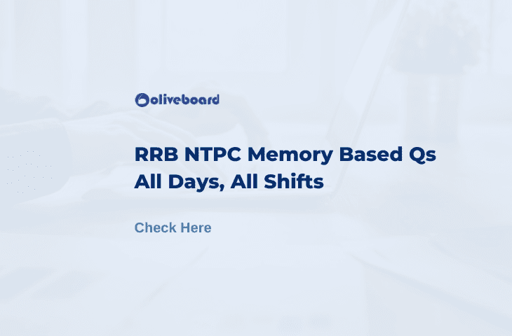 RRB NTPC Memory Based Questions