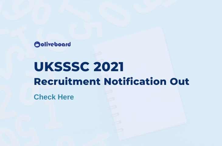 UKSSSC Recruitment Notification 2021