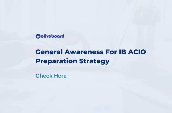 general awareness for ib acio