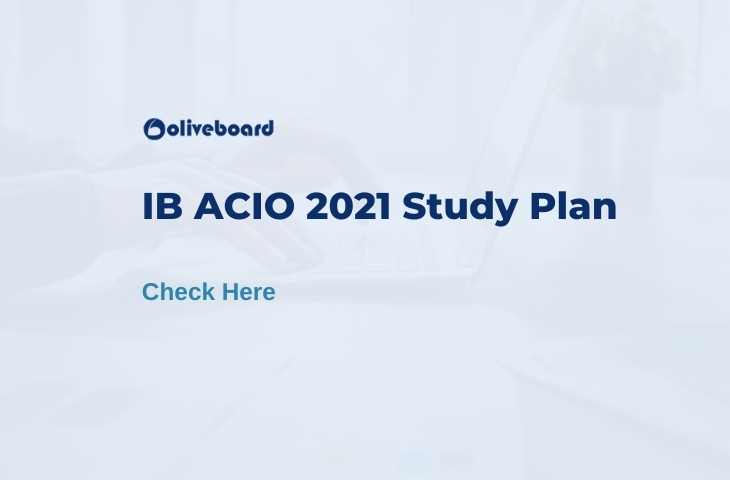 ib acio study plan