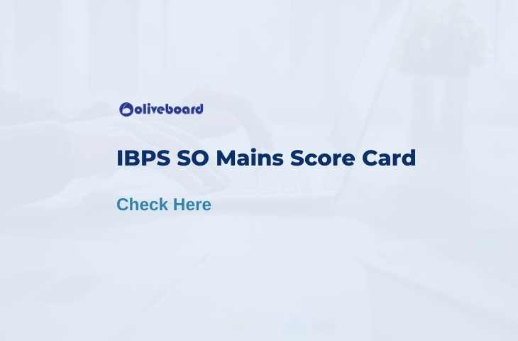 ibps so mains score card