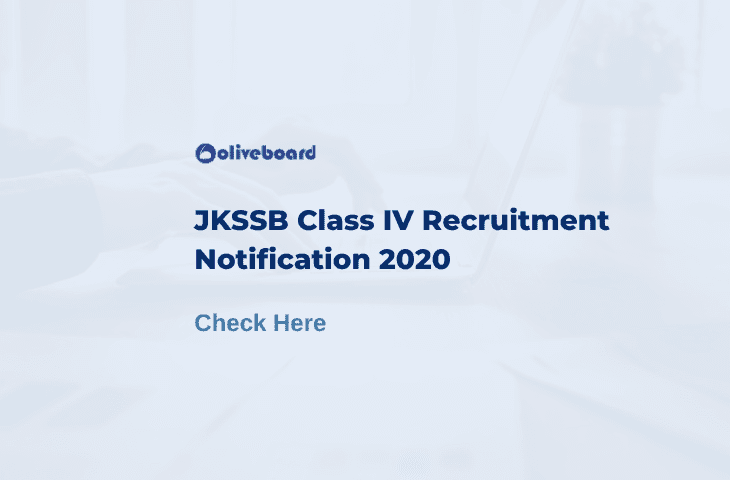 JKSSB Class IV Recruitment Notification