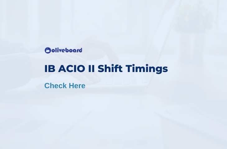 IB ACIO shift timing