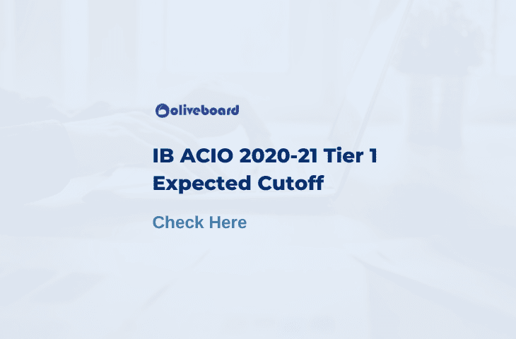 IB ACIO Expected Cutoff