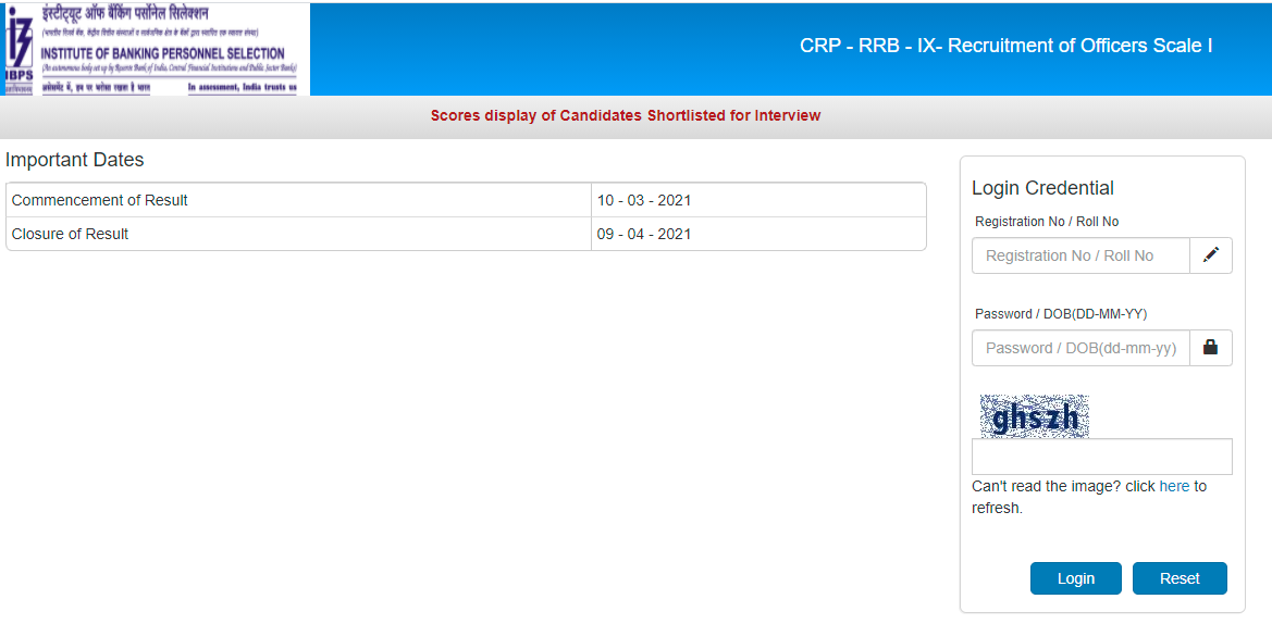 IBPS RRB PO 2020 Provisional Allotment List Out | Check Here