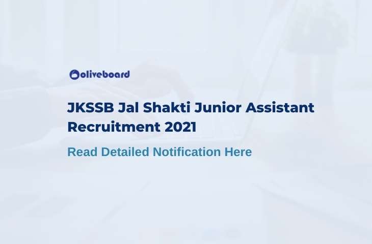 JKSSB Jal Shakti Junior Assistant Recruitment