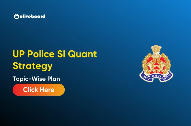 UP Police SI Quant Strategy