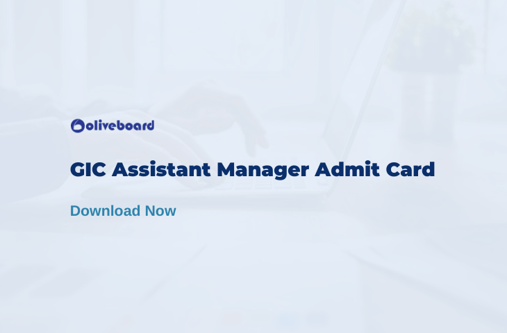 GIC Assistant Manager Admit Card