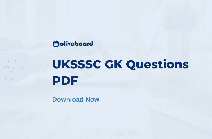 UKSSSC GK Questions