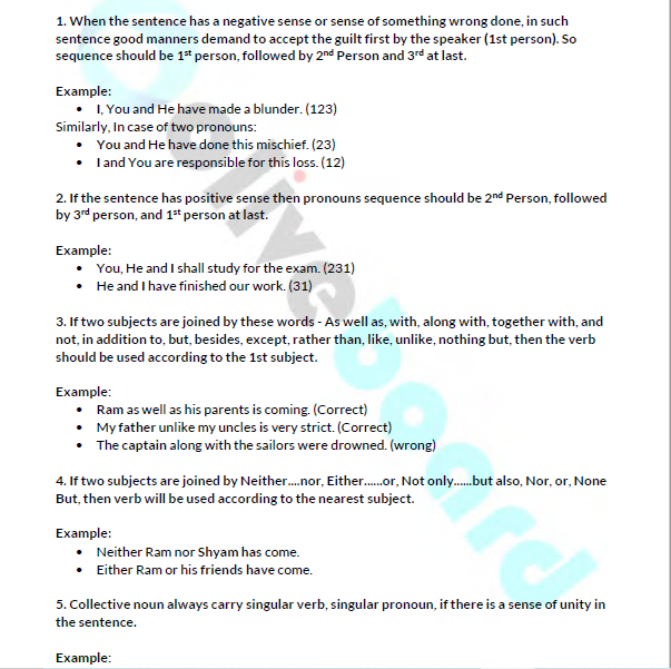 Important Grammar Rules For SBI Clerk 2021