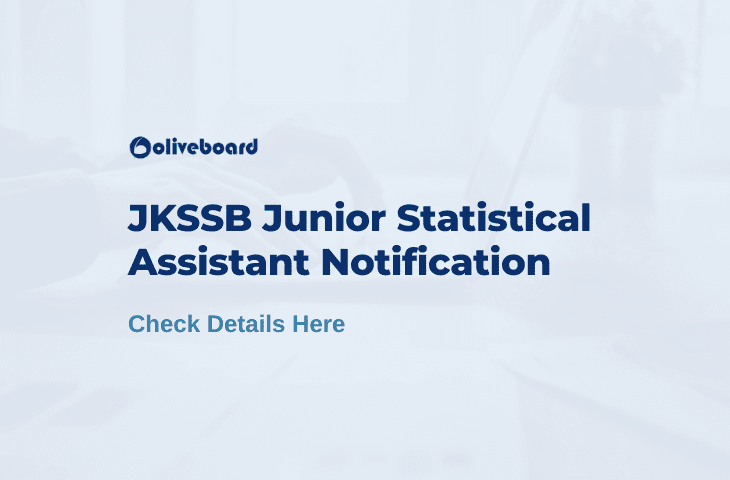 JKSSB Junior Statistical Assistant Notification
