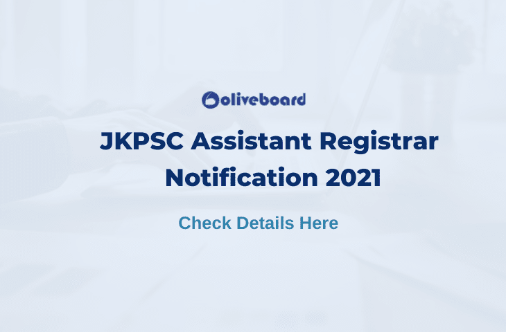JKPSC Assistant Registrar Recruitment