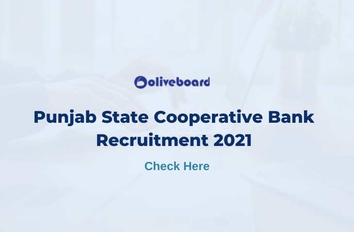 Punjab State Cooperative Bank Recruitment