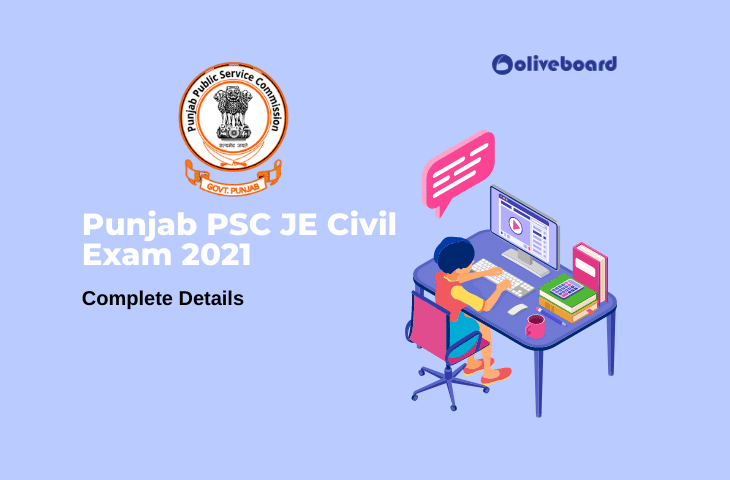 Punjab PSC JE Civil Exam 2021 - Complete Details