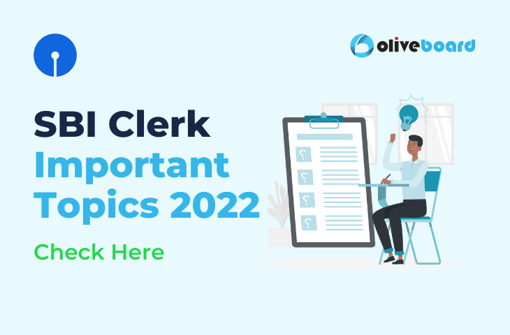 SBI Clerk Important Topics 2022